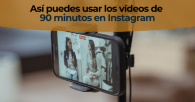 Vídeo de larga duración reproduciéndose en Instagram junto a varios Reels extraídos del mismo contenido