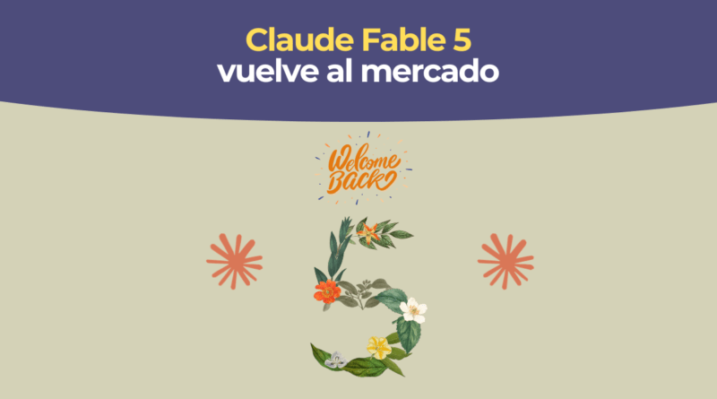 La vuelta de Claude Fable 5 tras el levantamiento del bloqueo de EE.UU.
