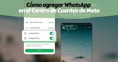 Meta Account Center WhatsApp