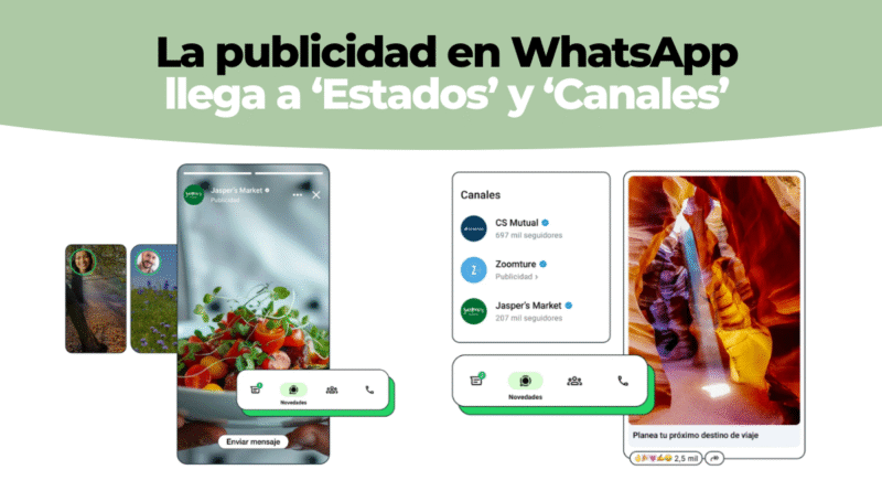 Anuncios en WhatsApp